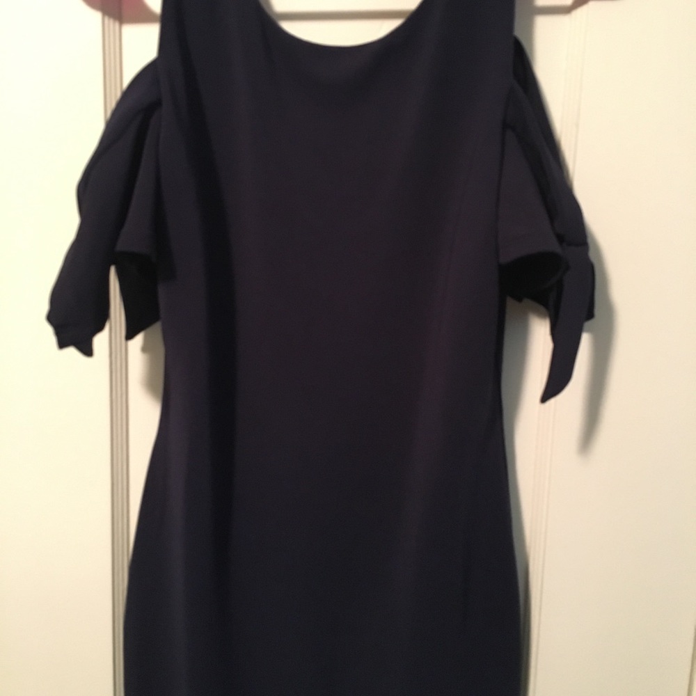 Navy Blue Cocktail Dress